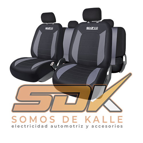 Set de fundas asiento negro con gris SPARCO - SDK TALCA